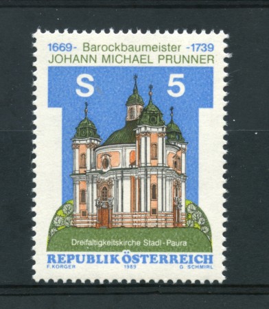 1989 - LOTTO/23446 - AUSTRIA - MICHAEL PRUNNER - NUOVO