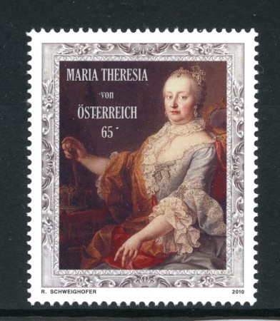2010 - AUSTRIA - IMPERATRICE MARIA TERESA - NUOVO - LOTTO/33551