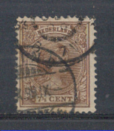 1891 - LOTTO/3586CU - OLANDA - 7,5c. BRUNO - USATO