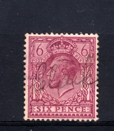 1912/22 - GRAN BRETAGNA - 6 d. LILLA GIORGIO V° - USATO - LOTTO/32091