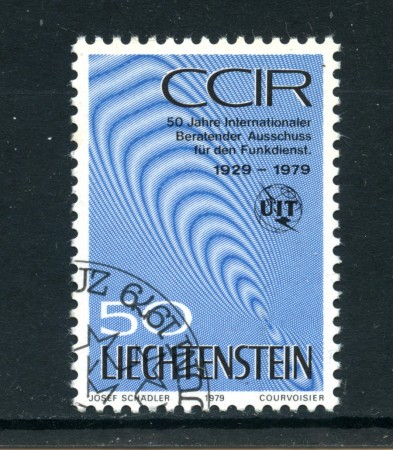 1979 - LOTTO/23202 - LIECHTENSTEIN - 50° ANNIVERSARIO CCIR - USATO