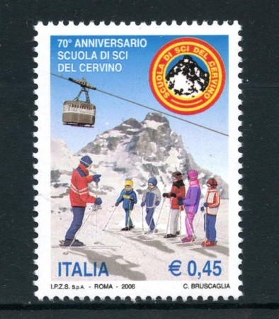2006 - REPUBBLICA - SCUOLA DI SCI DEL CERVINO - NUOVO - LOTTO/25457