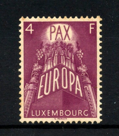 1957- LUSSEMBURGO - LOTTO/47934 -  4 F. EUROPA - NUOVO