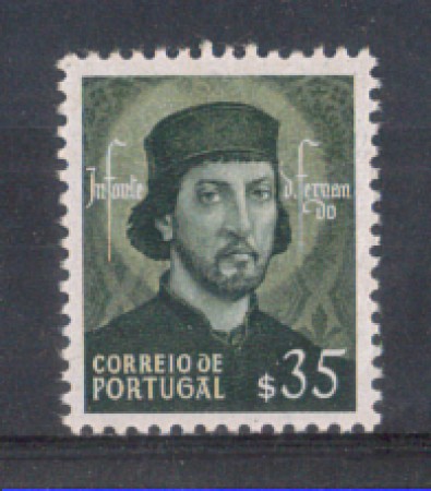 1949 - LOTTO/9729CDF - PORTOGALLO - 35c. DON FERNANDO da BF.