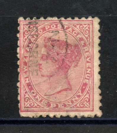 1882 - NUOVA ZELANDA - LOTTO/39317 - 1p. VIOLETTO - USATO