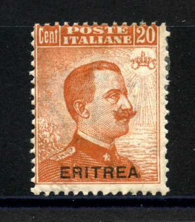 1919 - ERITREA - LOTTO/39483 - 20 c. ARANCIO - LINGUELLATO
