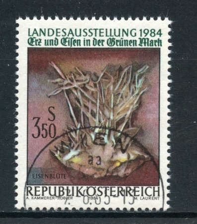 1984 - AUSTRIA - MINERALI DI FERRO - USATO - LOTTO/28321
