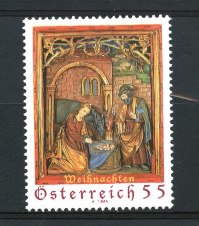 2007 - AUSTRIA - NATALE  DIPINTO - NUOVO - LOTTO/33385