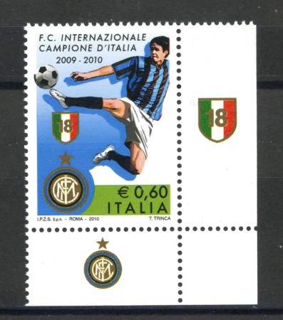 2010 - REPUBBLICA - INTER CAMPIONE - NUOVO - LOTTO/37228