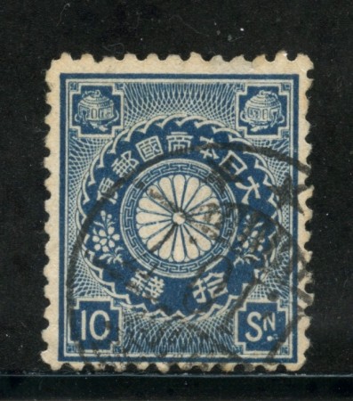 1899/902 - GIAPPONE - 10s. BLU - USATO - LOTTO/29676
