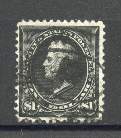 1895 - STATI UNITI - LOTTO/41543 - 1 DOLLARO O.H.PERRY CON FILIGRANA - USATO