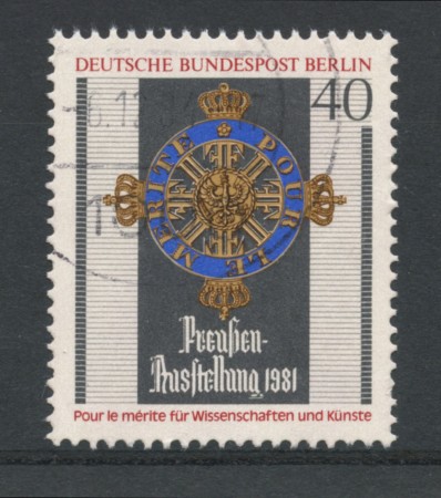 1981 - LOTTO/15658U - BERLINO - ESPOSIZIONE PRUSSIA 1981 - USATO