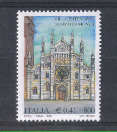 2000 - LOTTO/7275 - REPUBBLICA - DUOMO DI MONZA