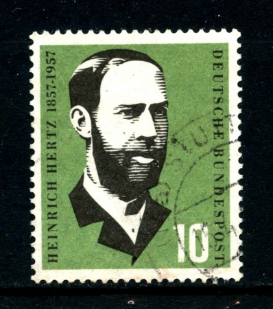 1957 - GERMANIA FEDERALE - H. HERTZ - USATO - LOTTO/30807U