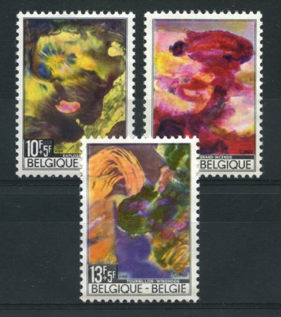 1968 - LOTTO/14026 - BELGIO - PRO VITTIME DELLE CALAMITA' 3v. - NUOVI