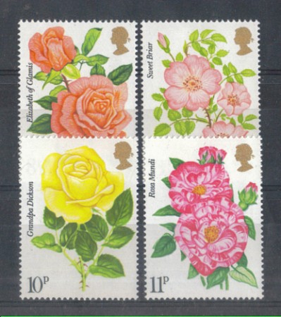 1976 - LOTTO/4651 - GRAN BRETAGNA - ANNO DELLA ROSA