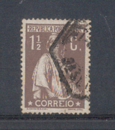 1912 - LOTTO/9660DU - PORTOGALLO - 1,5c. BRUNO CERERE - USATO