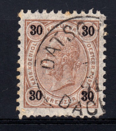 1890 - LOTTO/14208 - AUSTRIA - 30 Kr. BRUNO - USATO
