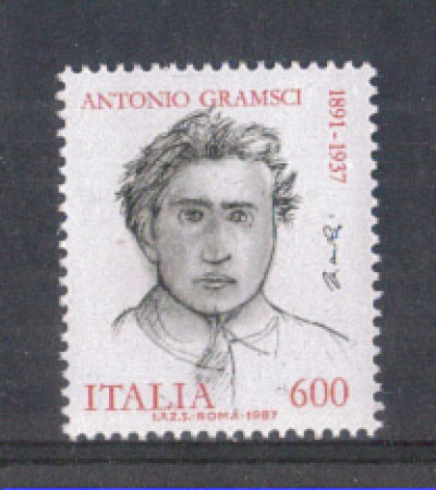 1987 - LOTTO/6871 - REPUBBLICA - ANTONIO GRAMSCI