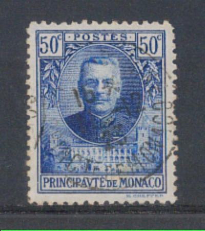 1923 - LOTTO/8499UD - MONACO - 50c. LUIGI II° - USATO