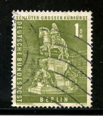 1956/63 - BERLINO - 1Dm. STATUA GRANDE ELETTORE - USATO - LOTTO/29232