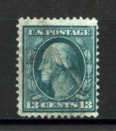 1908/09 - STATI UNITI - LOTTO/41549 - 13 CENT. WASHINGTON - USATO