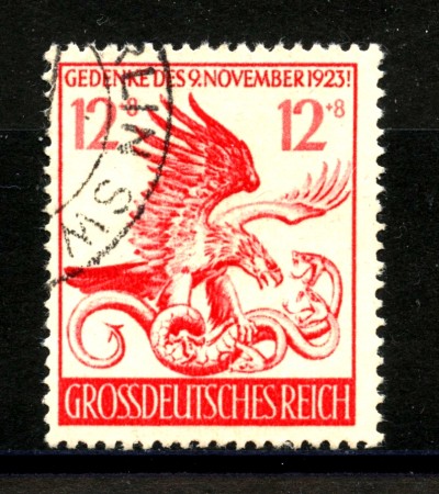 1944 - GERMANIA REICH - ANNIVERSARIO INSURREZIONE - USATO - LOTTO/37538