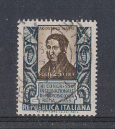 1953 - LOTTO/6219U - REPUBBLICA - AGOSTINO BASSI USATO