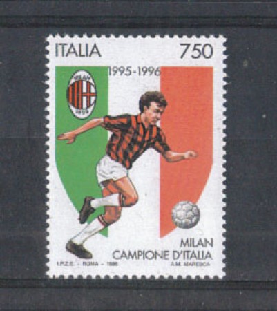 1996 - LOTTO/7113 - REPUBBLICA - MILAN CAMPIONE - NUOVO