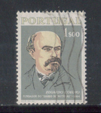 1964 - LOTTO/9801AU - PORTOGALLO - 1e. DIARIO NOTICIAS - USATO