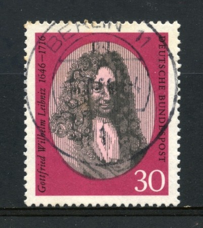 1966 - GERMANIA FEDERALE - VON LEIBNIZ - USATO -  LOTTO/30927U