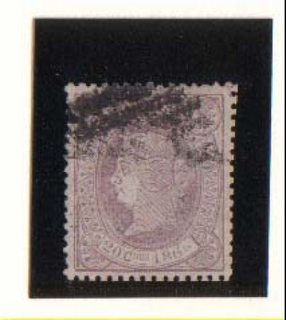 1866 - LBF/2768 -  SPAGNA - 20c. LILLA