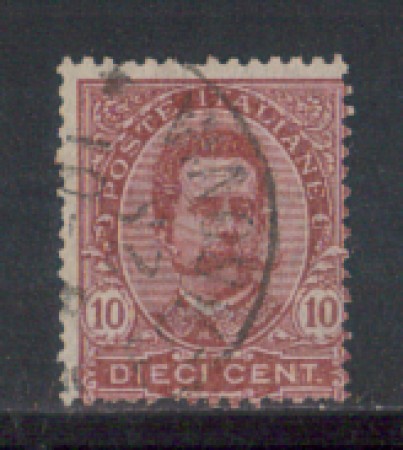 1891 - LOTTO/REG60U - REGNO - 10c. RE UMBERTO - USATO