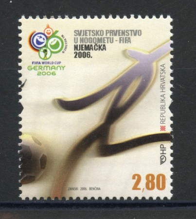 2006 - CROAZIA - MONDIALI DI CALCIO IN GERMANIA - NUOVO - LOTTO/33015
