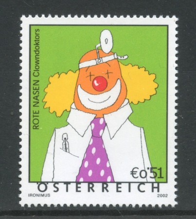 2002 - AUSTRIA - LOTTO/41917 - ASSOCIAZIONE  CLOWNDOCTORS - NUOVO