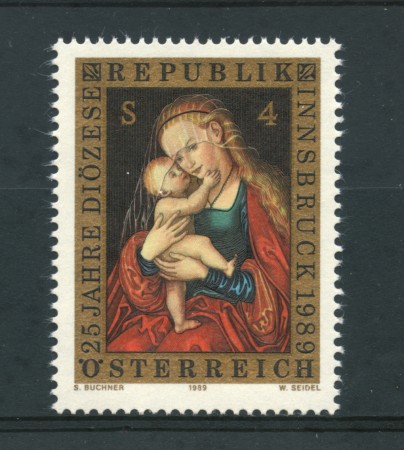 1989 - LOTTO/23441 - AUSTRIA - DIOCESI DI INNSBRUCK - NUOVO