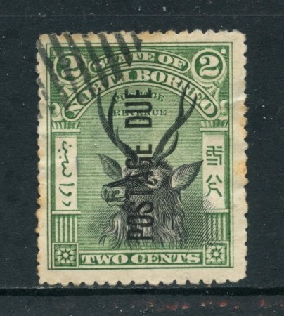 1897/901 - NORD BORNEO - 2c. SEGNATASSE - USATO - LOTTO/27016
