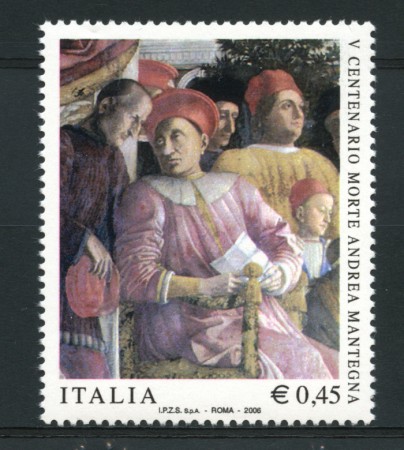 2006 - LOTTO/7555 - REPUBBLICA - ANDREA MANTEGNA - NUOVO