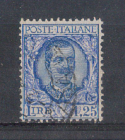 1926 - LOTTO/REG202U - REGNO - 1,25 LIRE FLOREALE - USATO