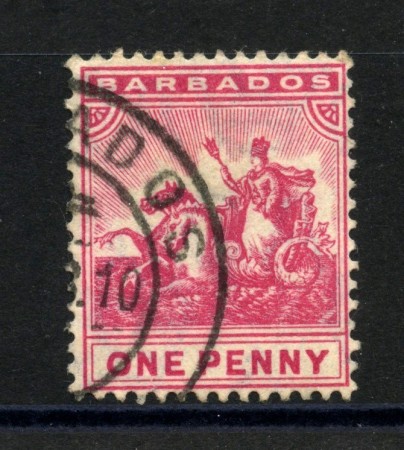 1892 - BARBADOS - LOTTO/39508 - 1p. ROSA - USATO