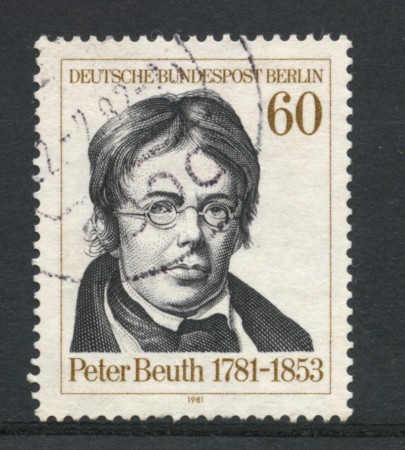 1981 - LOTTO/15662U - BERLINO -  PETER BEUTH - NUOVO