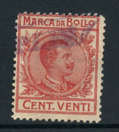 1905/26 - ITALIA REGNO - 20 CENT.MARCA DA BOLLO - USATA - LOTTO/27824
