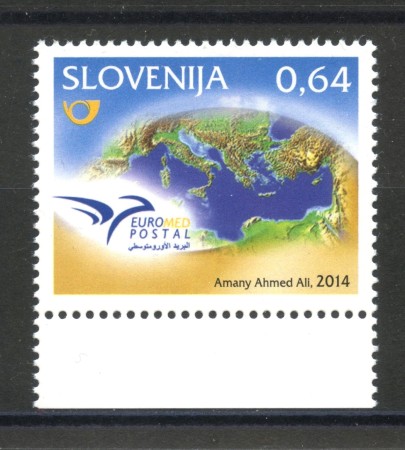 2014 - SLOVENIA - EUROMED POSTAL - NUOVO - LOTTO/34579