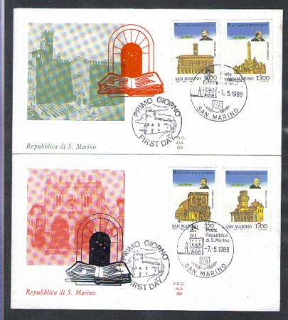 1988 - LOTTO/8085Z - SAN MARINO - UNIVERSITA' DI BOLOGNA - FDC