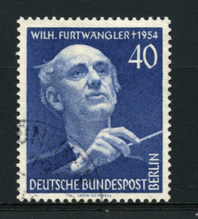 1955 - LOTTO/12571 - BERLINO - 40p. FESTIVAL MUSICALE - USATO