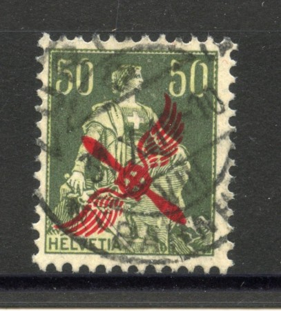 1919/20 - SVIZZERA - LOTTO/40637 - POSTA AEREA  50 CENTESIMI  - USATO