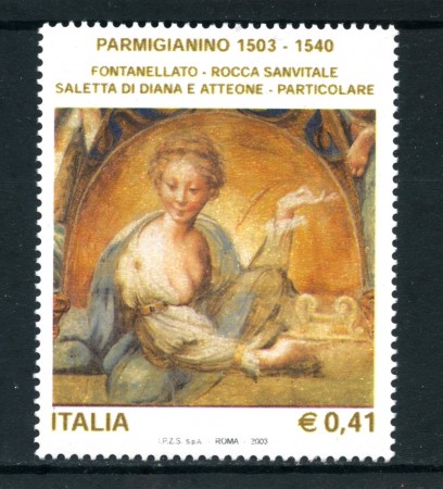 2003 - REPUBBLICA - IL PARMIGIANINO - NUOVO - LOTTO/25561