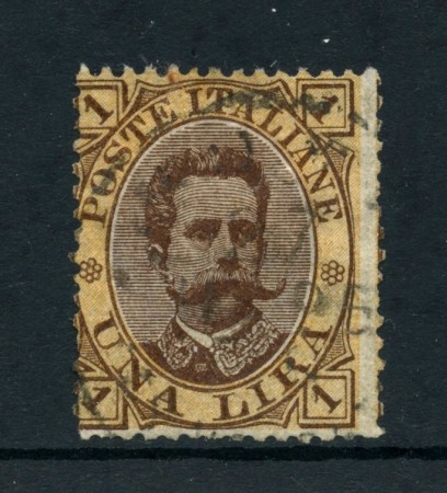1889 - REGNO - 1 LIRA  UMBERTO PRIMO - USATO - LOTTO/26433