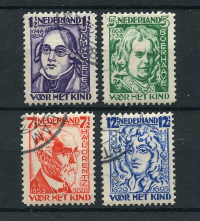 1928 - LOTTO/8656UA - OLANDA - PRO INFANZIA 4v. - USATI