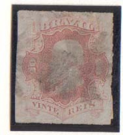 1876 - LOTTO/3035 -  BRASILE - 20r. LILLA BRUNO